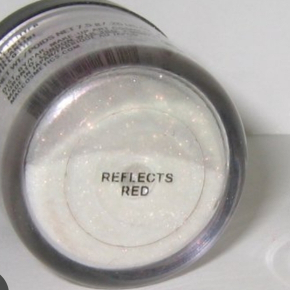 🌟💙🧚♀️REFLECTS RED MAC Cosmetics DISCONTINUED Glitter NWT - Picture 3 of 5